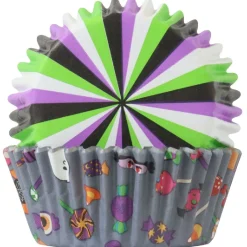 PME Halloween Cupcake Vormpjes Trick or Sweet Ø52mm 60st.