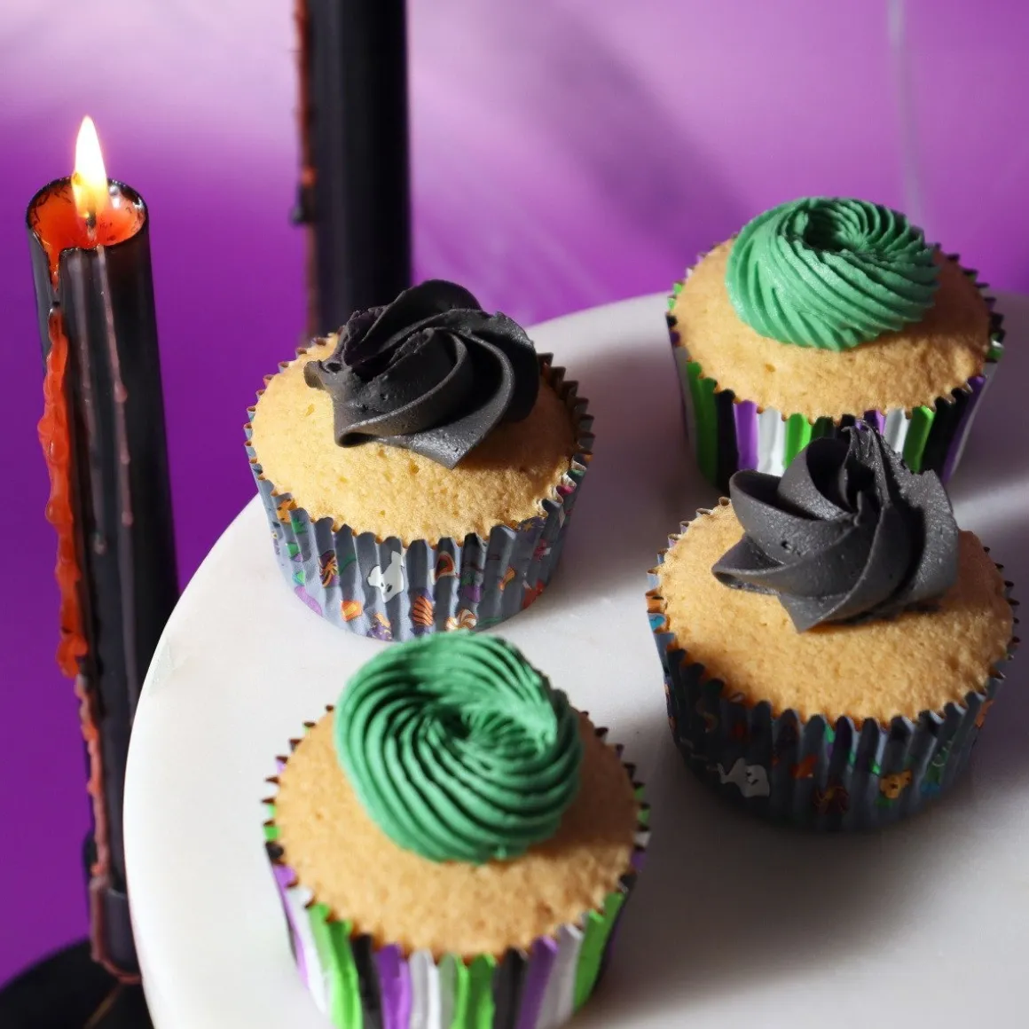 PME Halloween Cupcake Vormpjes Trick or Sweet Ø52mm 60st.