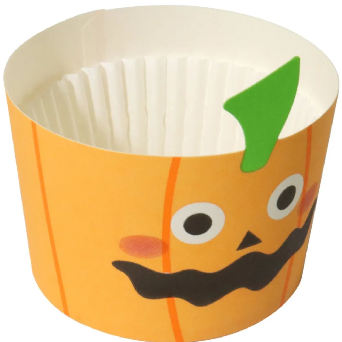 PME Halloween Cupcake Vormpjes Pompoenlantaarn Ø45mm 12st.