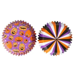 PME Halloween Cupcake Vormpjes Pompoenfeest Ø52mm 60st.