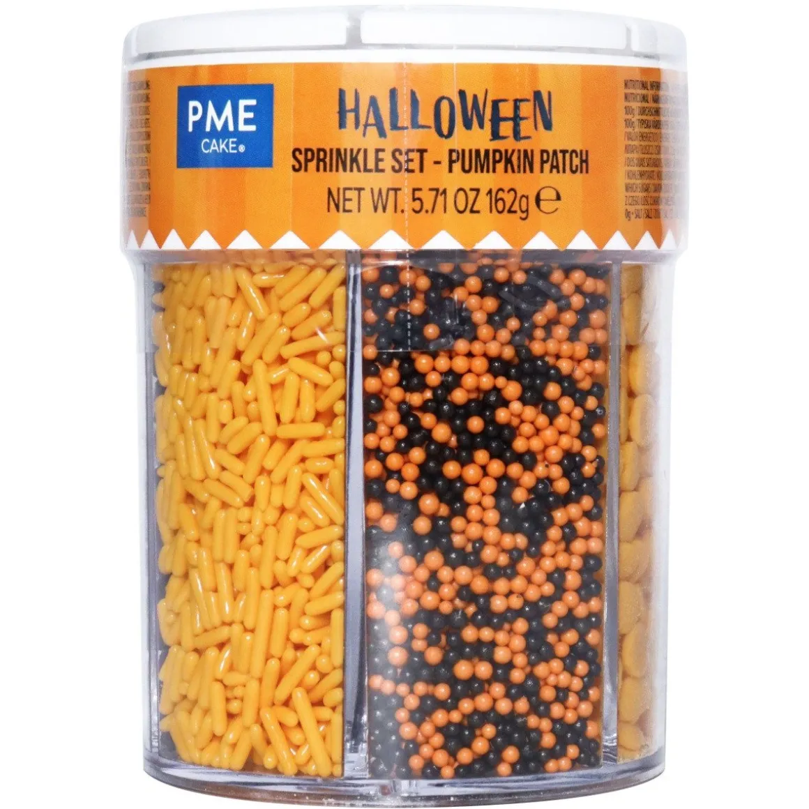 PME Halloween Sprinkle Set Pompoenveld 162g