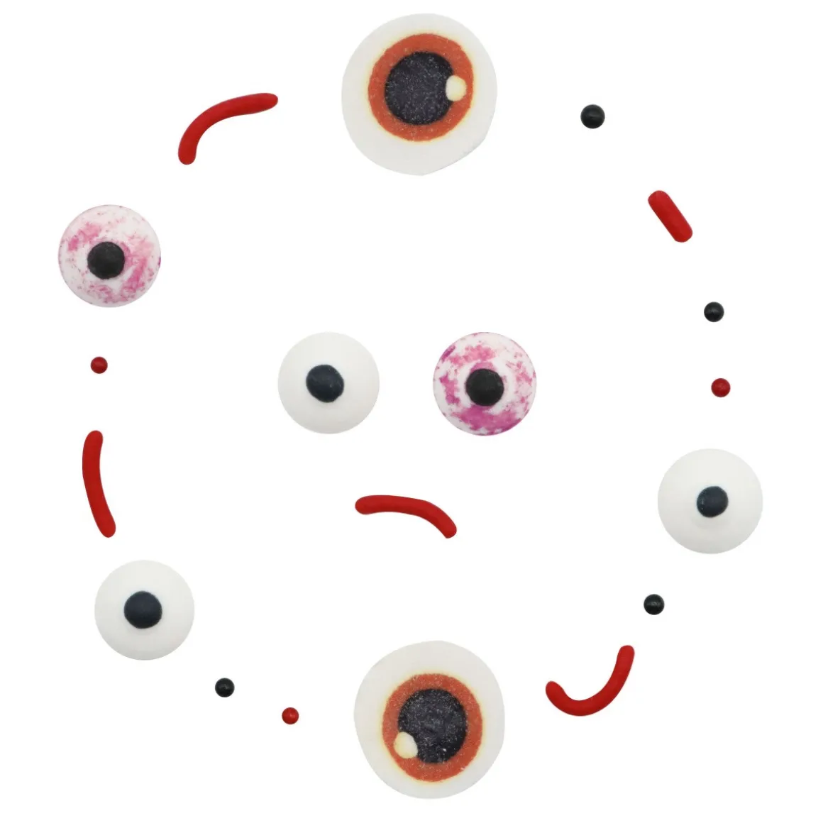 PME Halloween Sprinkle Set Bloederige Ogen 105g