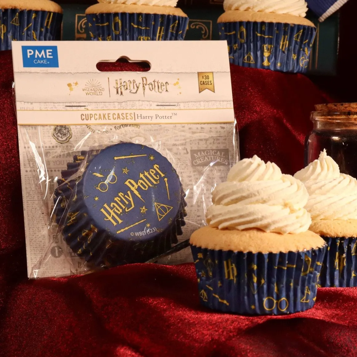 PME Harry Potter Cupcake Vormpjes Ø52mm 30st.