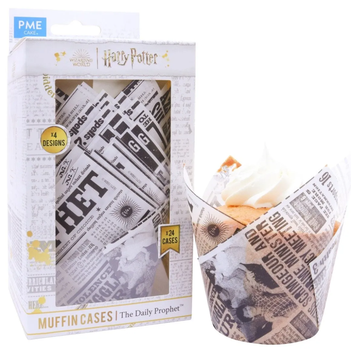 PME Harry Potter Daily Prophet Muffin Cups 24st.