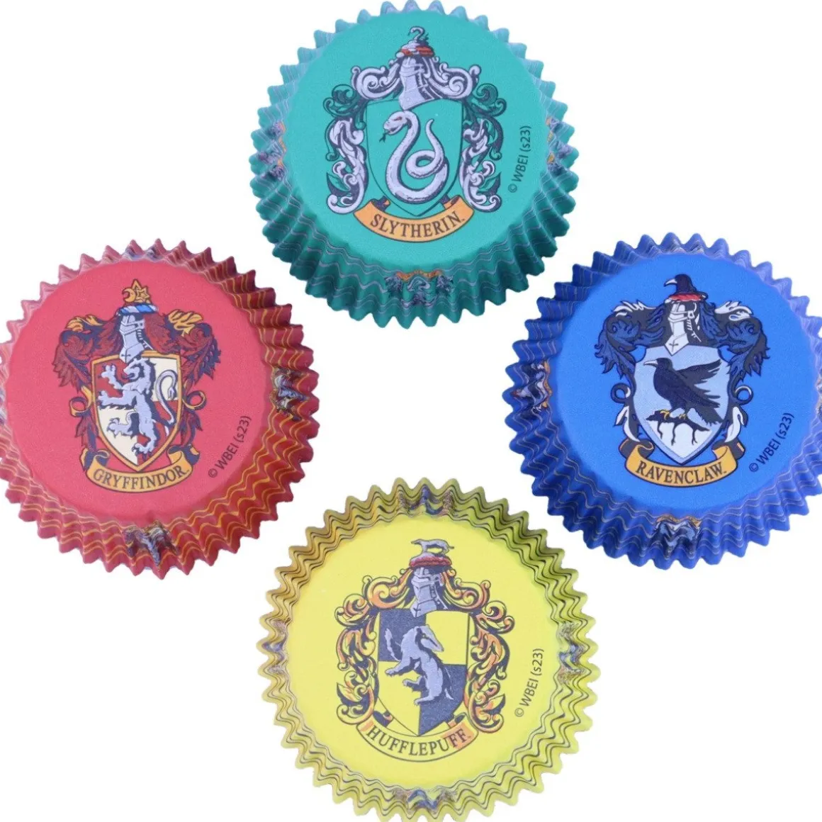 PME Harry Potter Huizen Cupcake Vormpjes Ø52mm 60st.