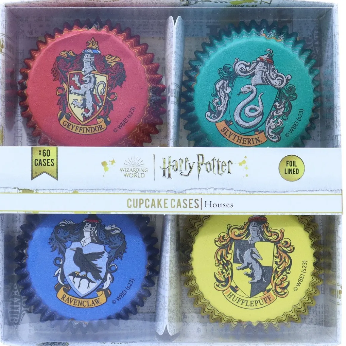 PME Harry Potter Huizen Cupcake Vormpjes Ø52mm 60st.