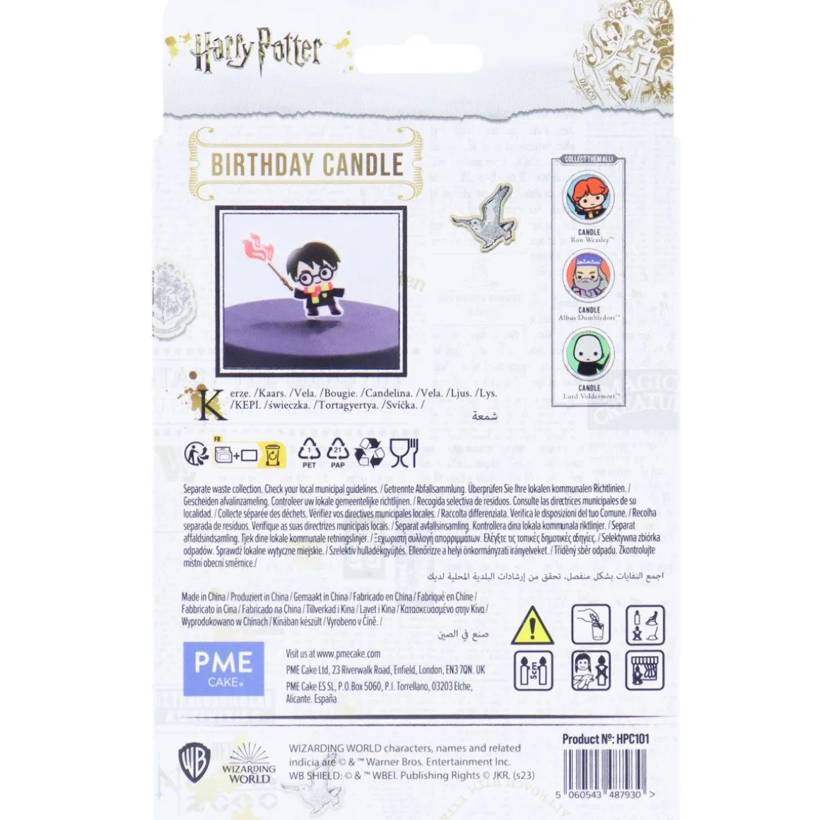 PME Harry Potter Taartkaarsje Harry