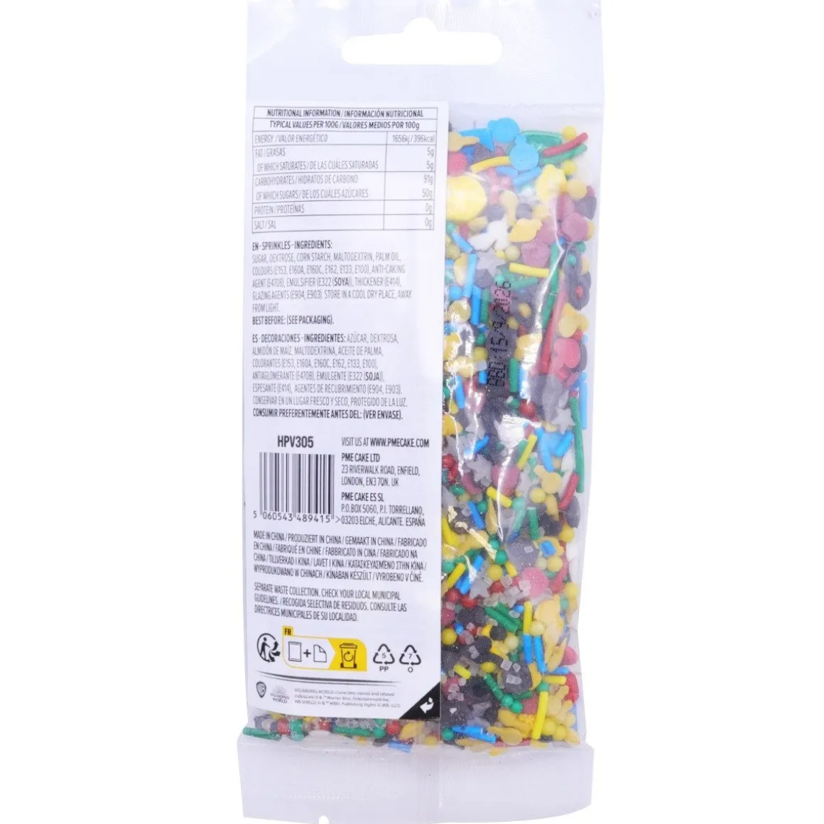 PME Harry Potter Zweinstein Sprinkles Mix 60g