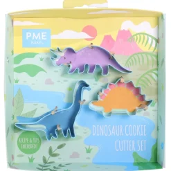 PME Koekjes Uitsteker Dinosaurus Set/3**