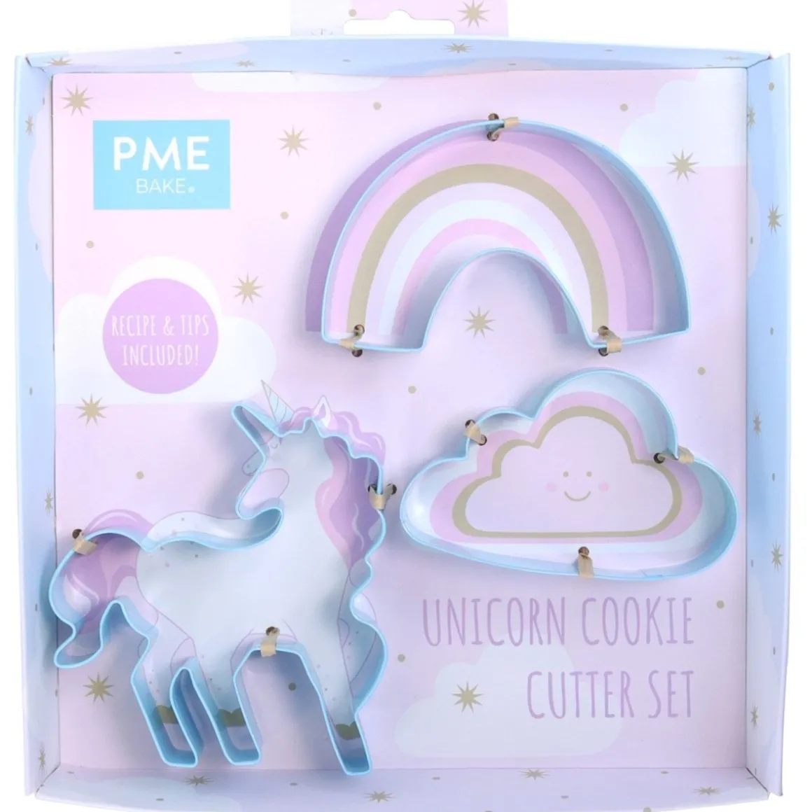 PME Koekjes Uitsteker Unicorn Set/3