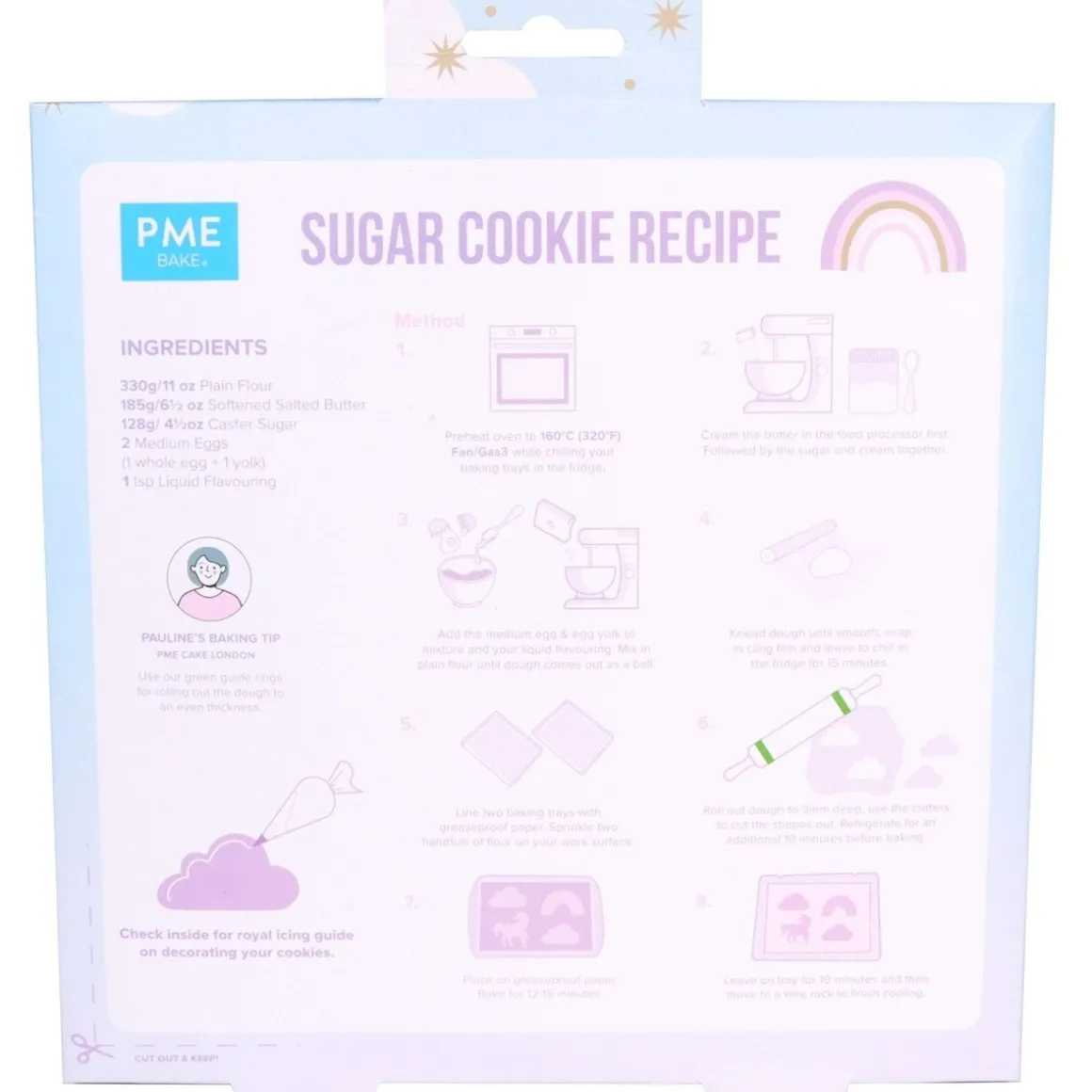 PME Koekjes Uitsteker Unicorn Set/3