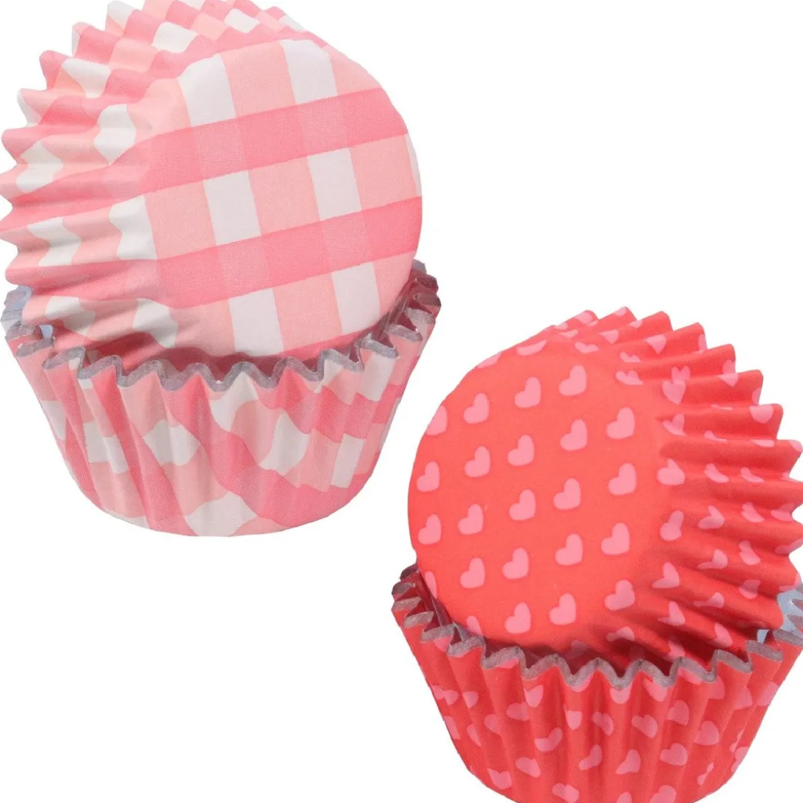 PME Mini Cupcake Vormpjes Liefdes Patronen Ø33mm 60st.