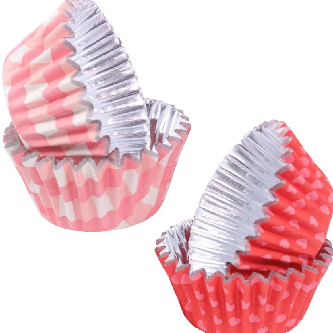PME Mini Cupcake Vormpjes Liefdes Patronen Ø33mm 60st.