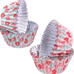 PME Mini Cupcake Vormpjes Pretty Sweet Ø33mm 60st.