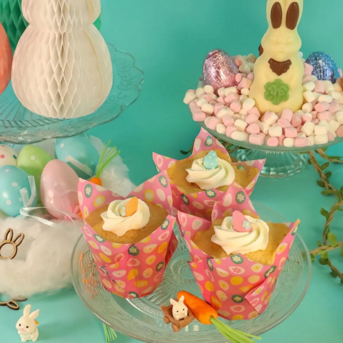 PME Muffin Cups Paasei 24st.