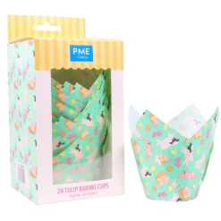 PME Muffin Cups Paasfiguren 24st.