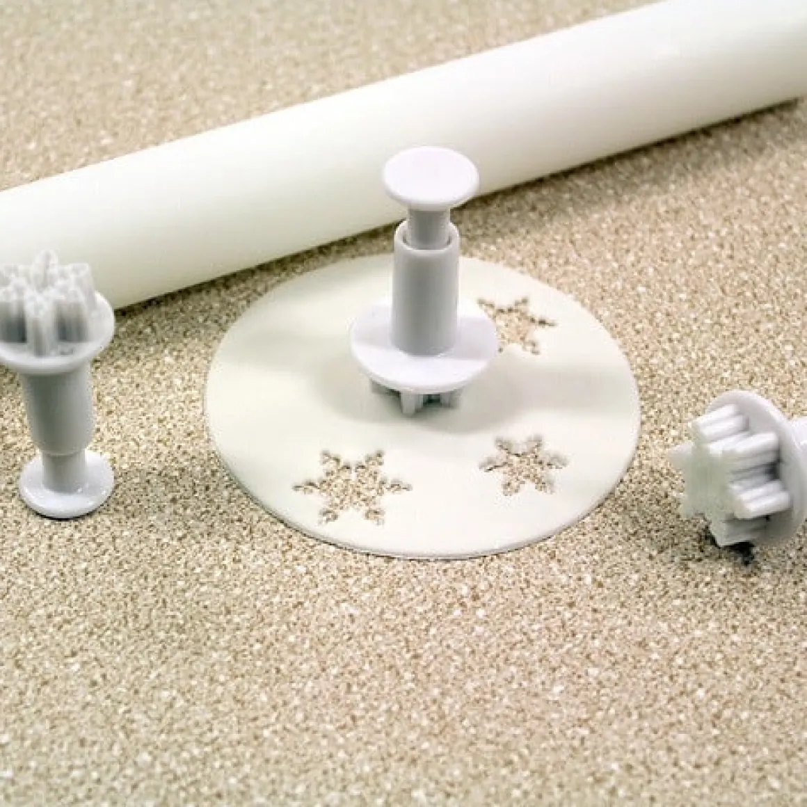 PME Plunger Cutter Mini Sneeuwvlok/IJskristal set/3