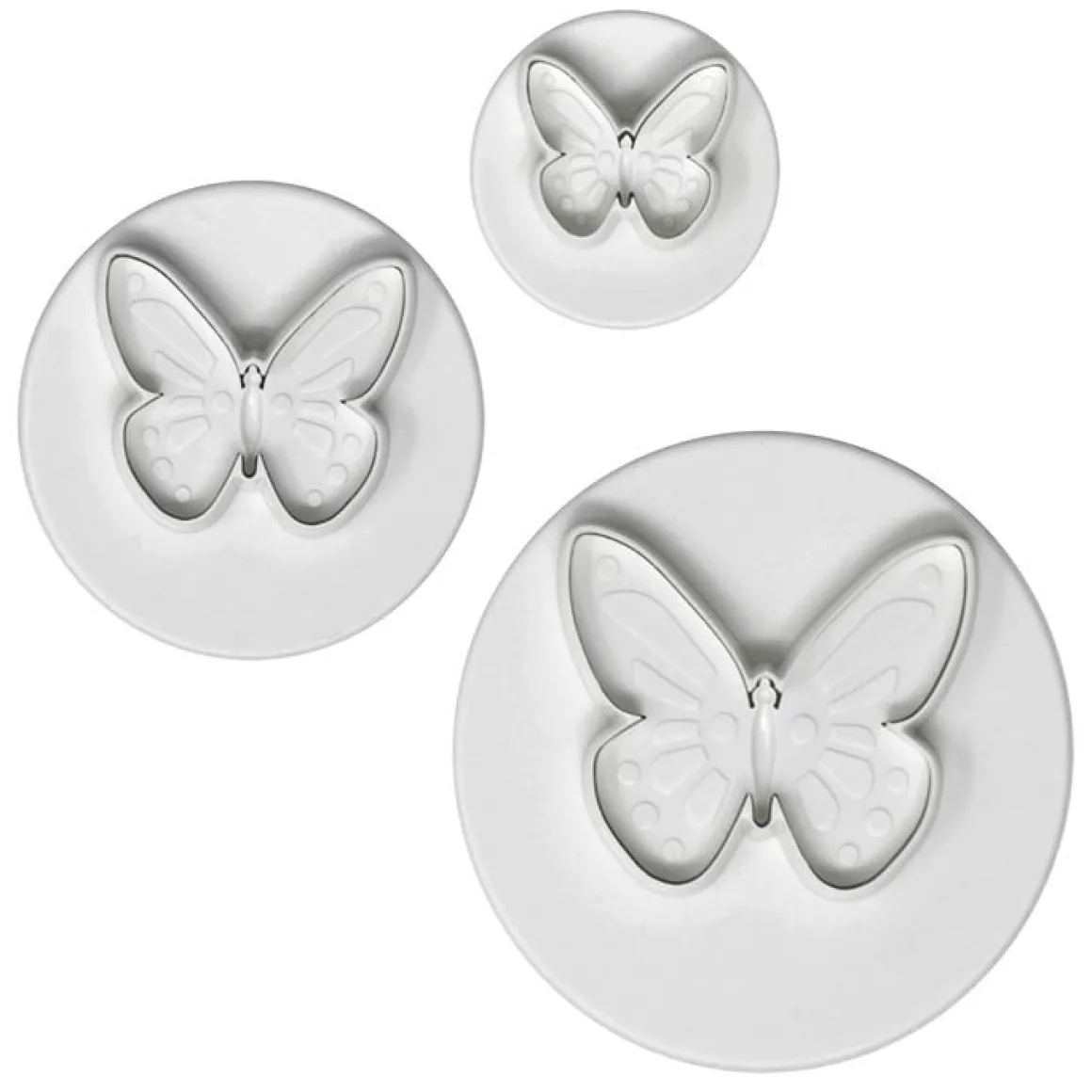 PME Plunger Cutter Vlinder 'Pretty' set/3
