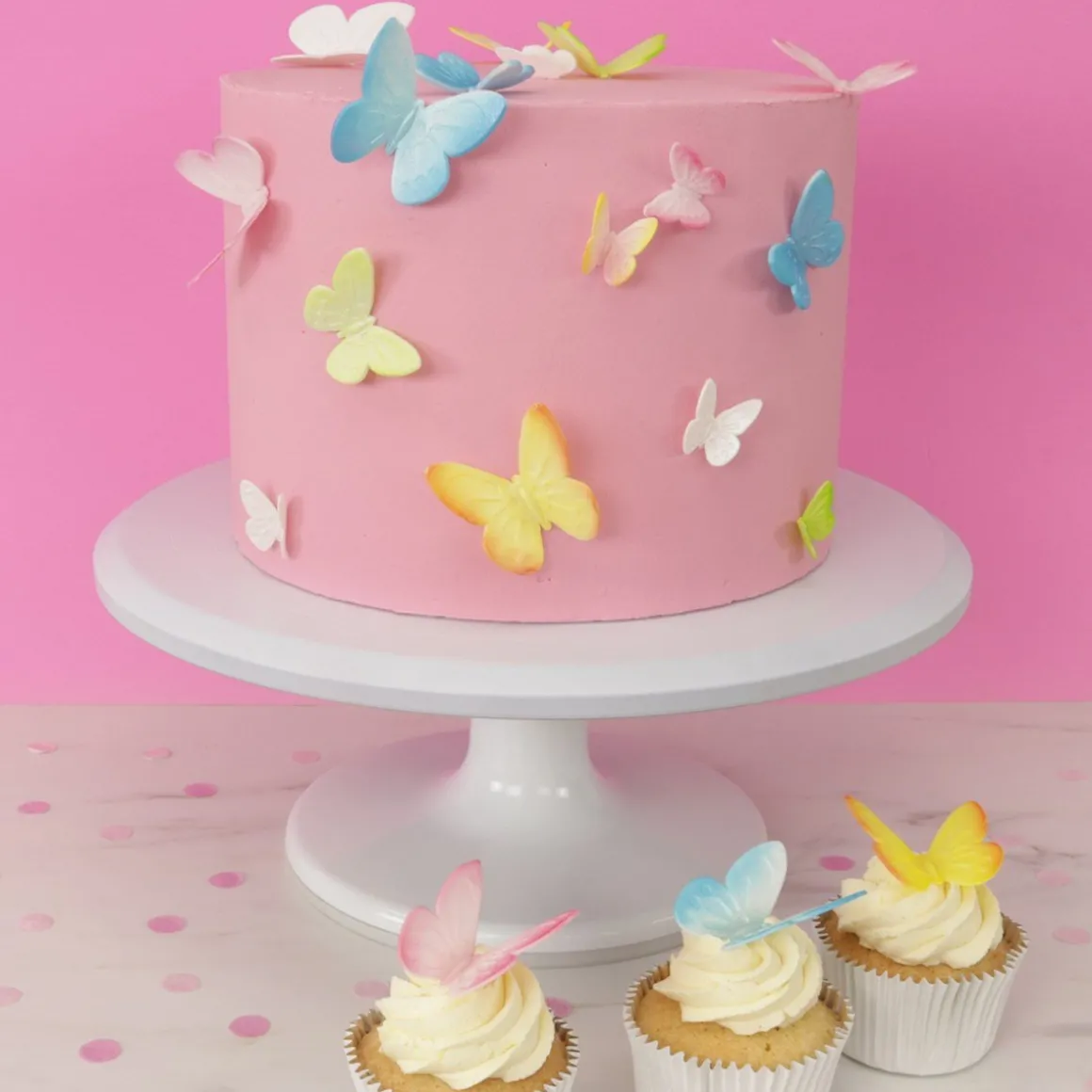 PME Plunger Cutter Vlinder 'Pretty' set/3