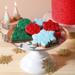 PME Siliconen Impression Mat Sneeuw