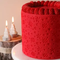 PME Siliconen Impression Mat Sneeuw