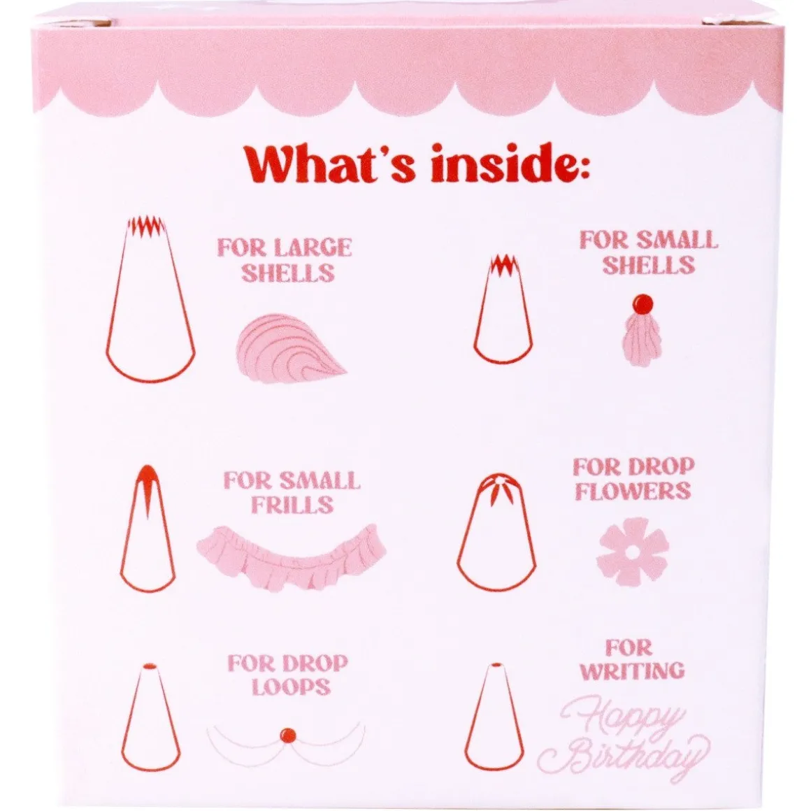 PME Spuitmondjes Vintage Set/6