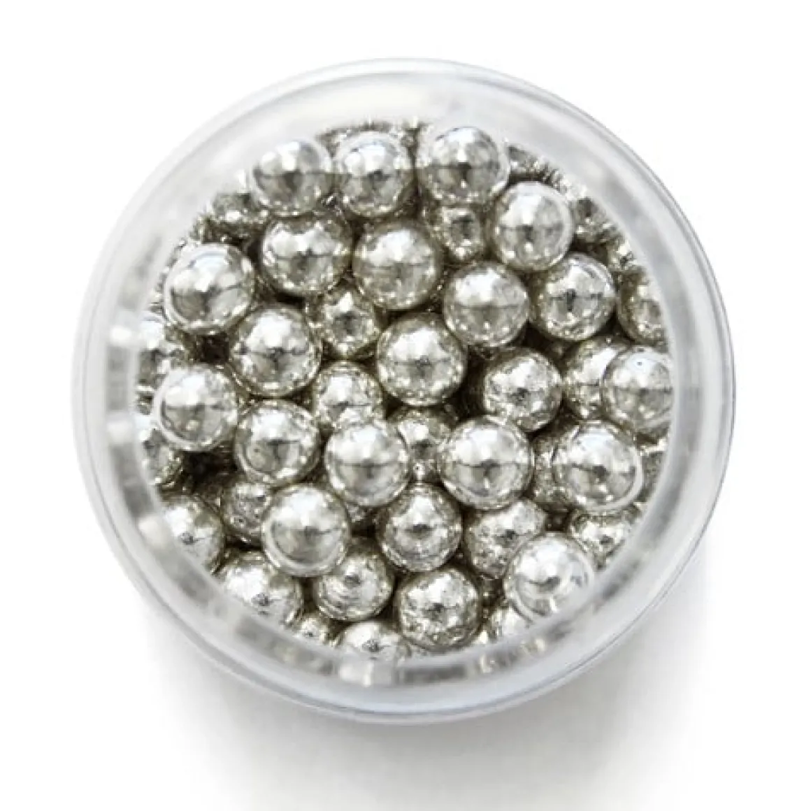 PME Suikerparels Zilver 6mm 25 gram