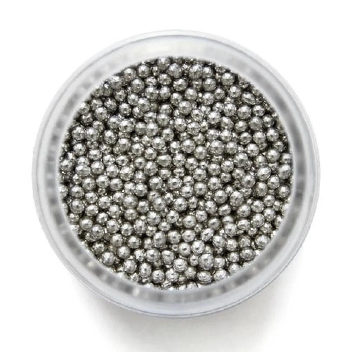 PME Suikerparels Zilver 2,3mm 25 gram