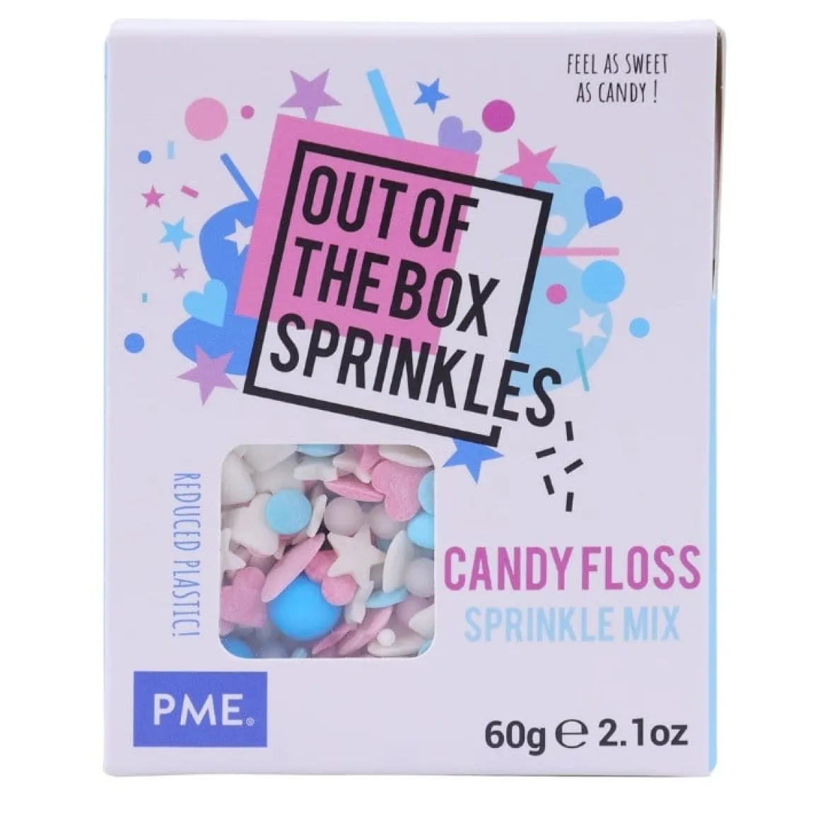 PME Suikerspin Sprinkle Mix (Out of the Box) 60g