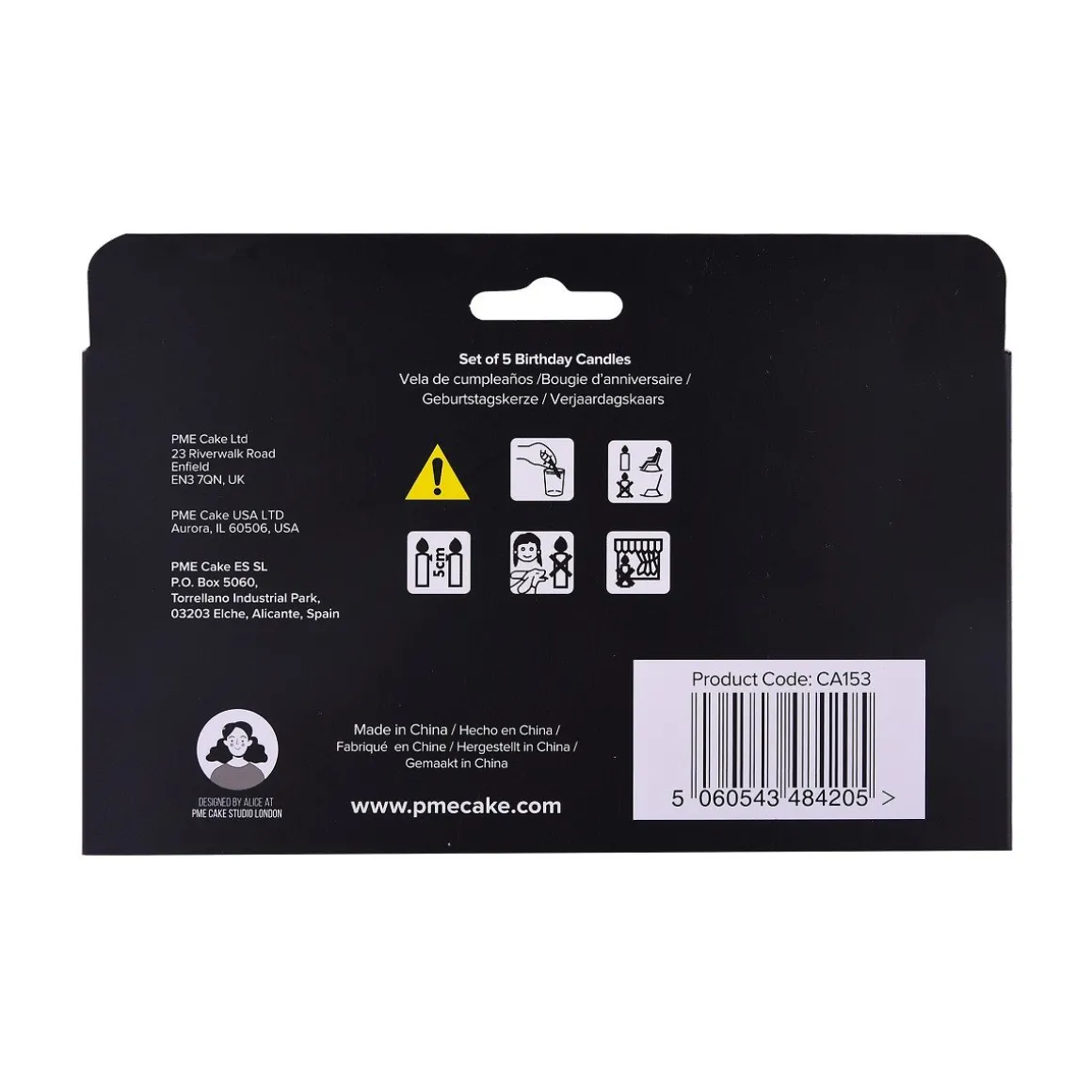 PME Taartkaarsjes Gamer Set/5