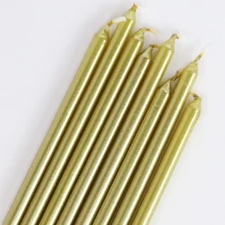 PME Taartkaarsjes Goud Extra Lang (15cm) Set/16