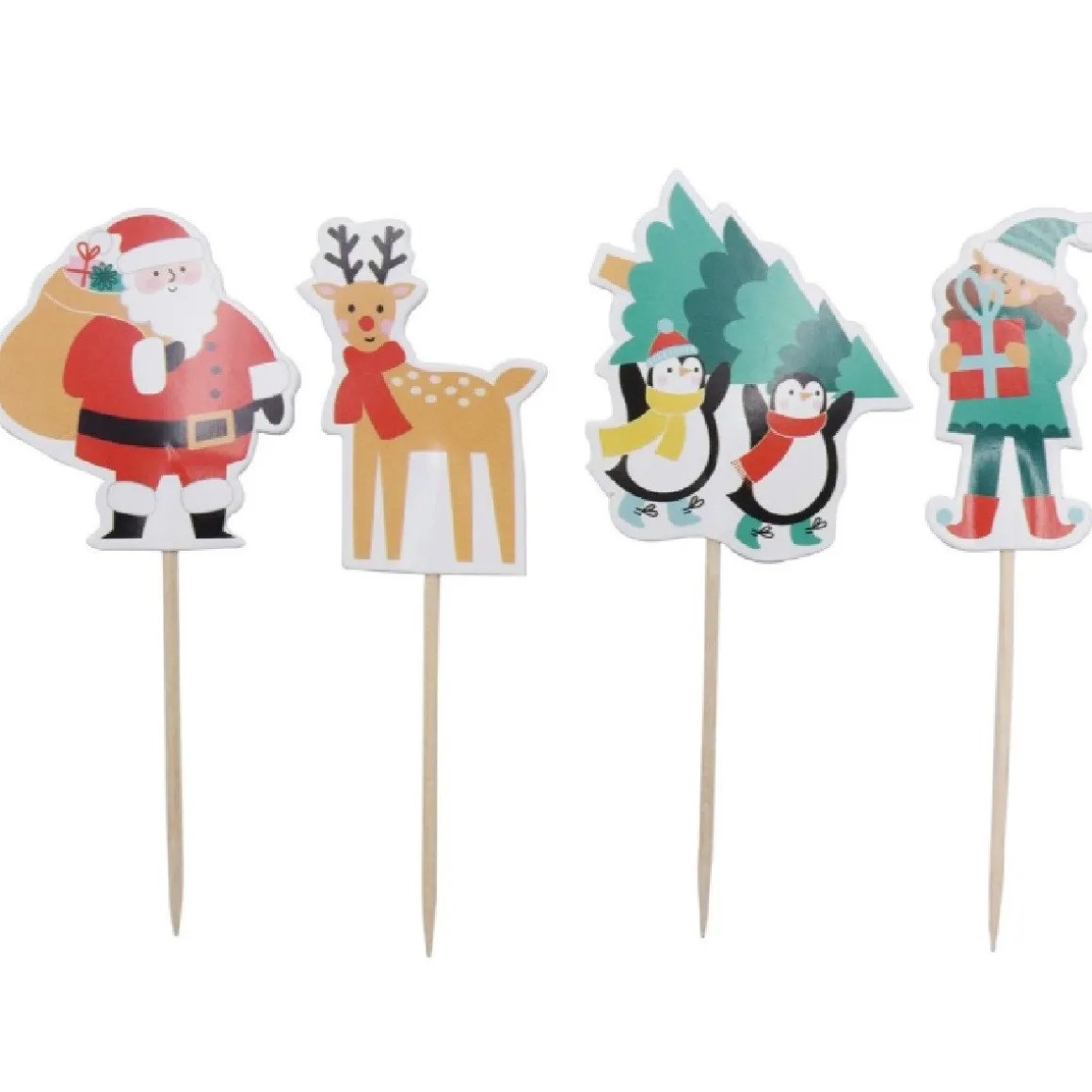 PME Taartprikkers Kerstman 24st.