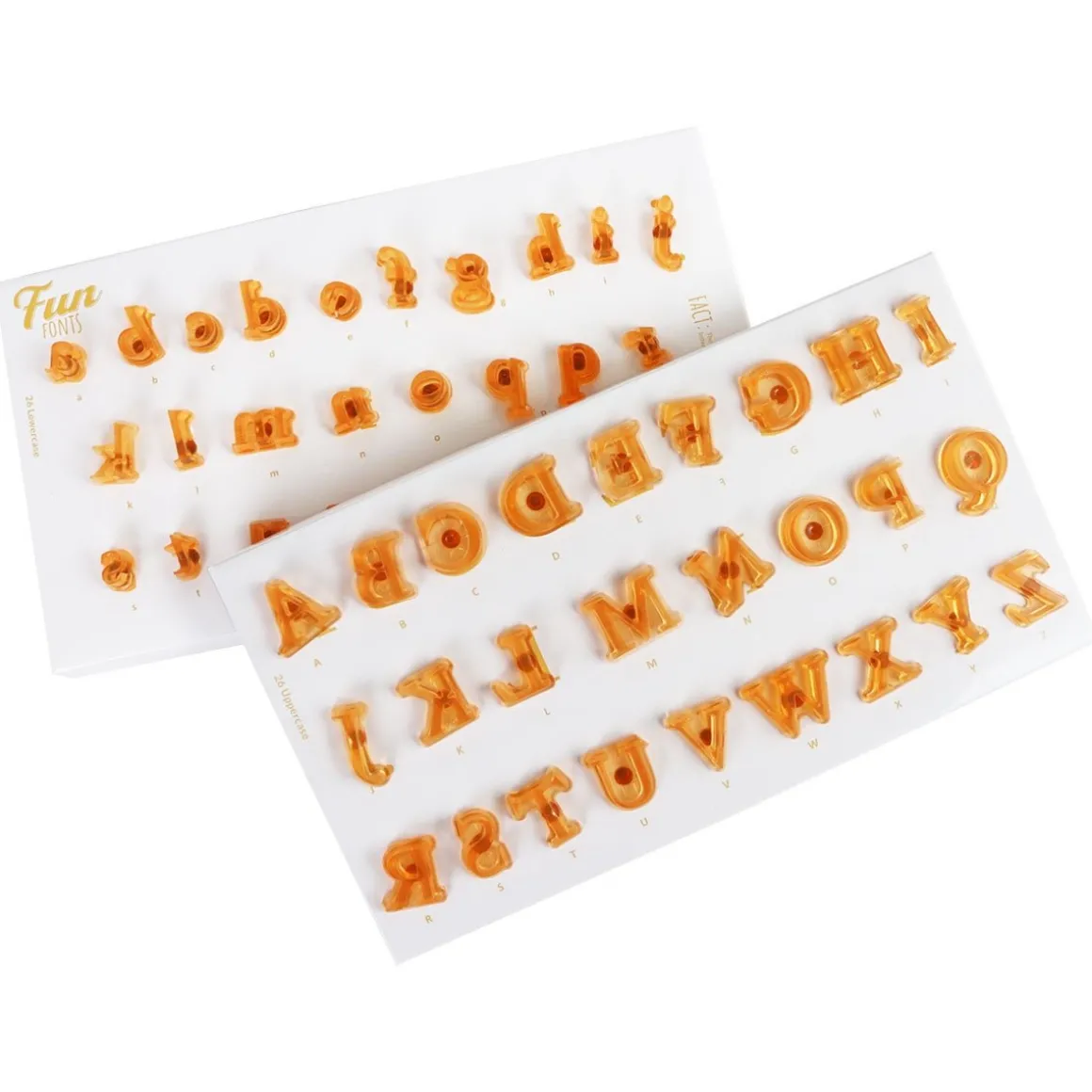 PME Tekst Stempelset Alfabet Fun Fonts - Collectie 2