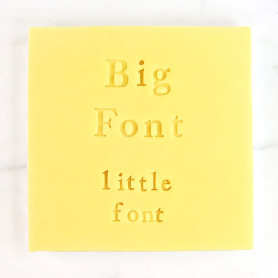 PME Tekst Stempelset Cupcake/Cookie Fun Fonts - Collectie 2