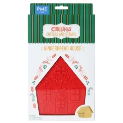 PME Uitstekers en Stempels Gingerbread Huis Set/6