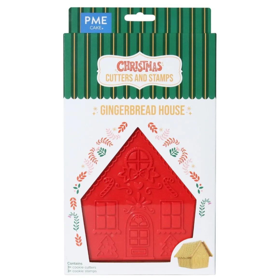 PME Uitstekers en Stempels Gingerbread Huis Set/6