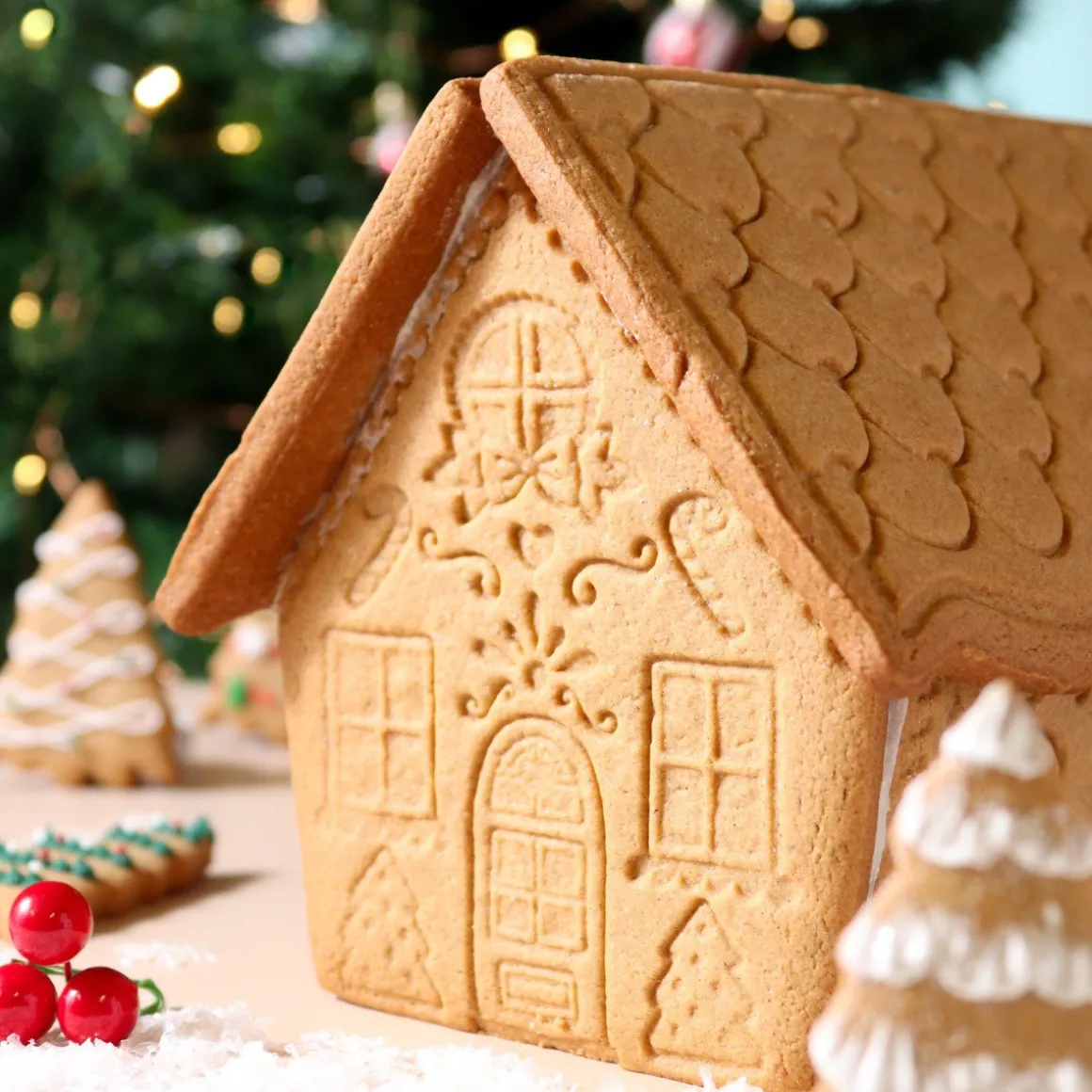 PME Uitstekers en Stempels Gingerbread Huis Set/6