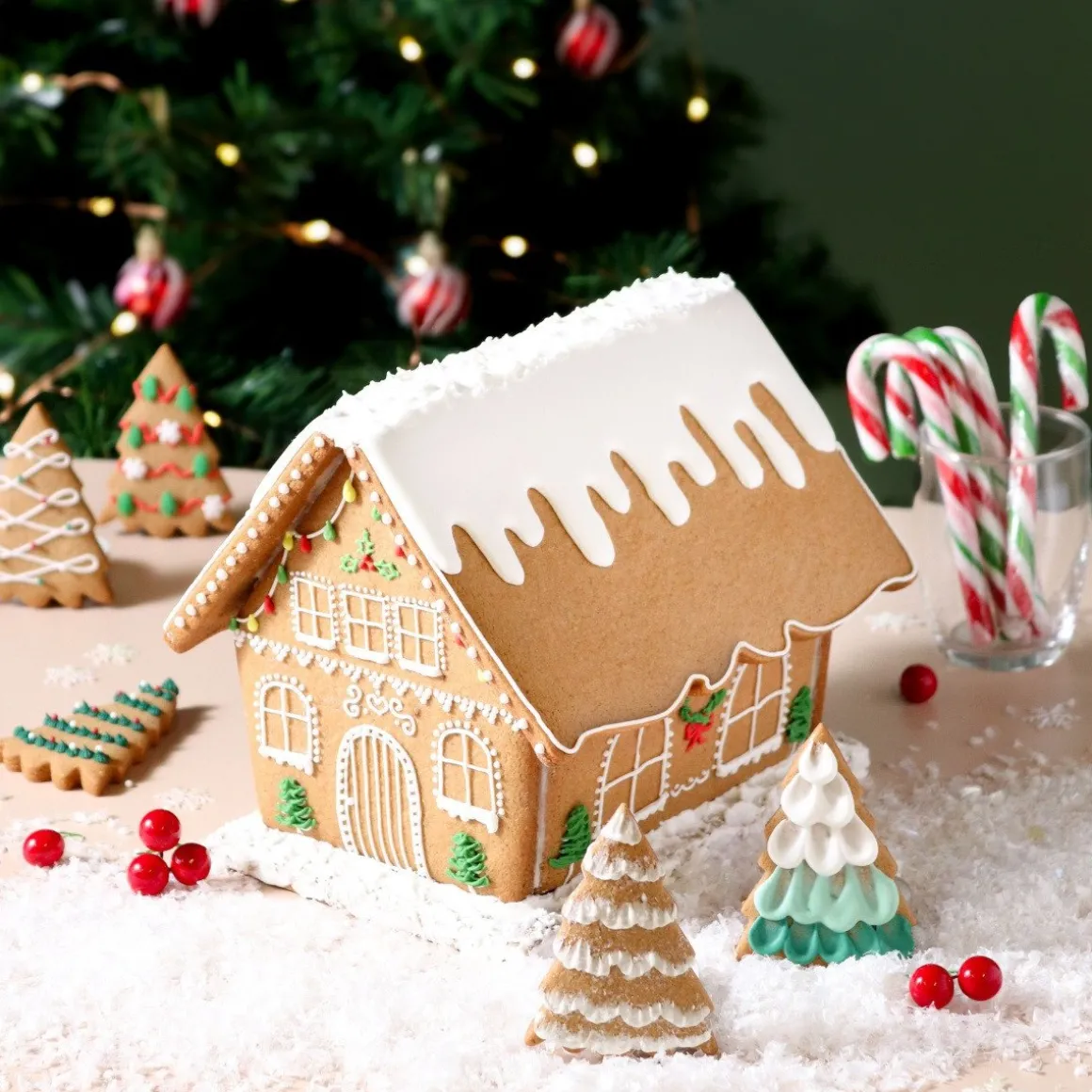 PME Uitstekers en Stempels Gingerbread Huis Set/6