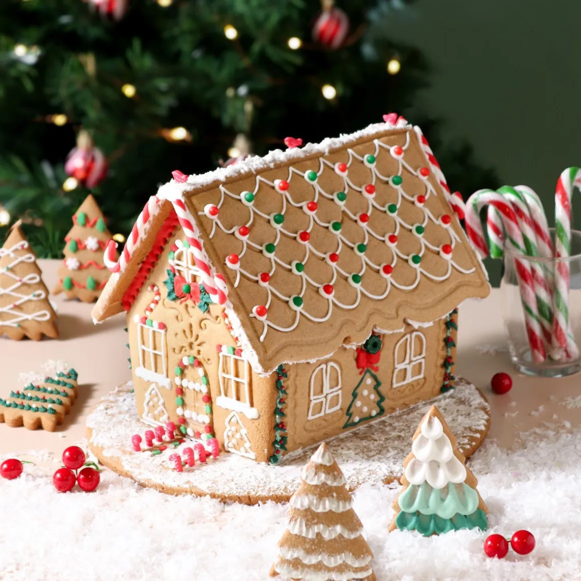PME Uitstekers en Stempels Gingerbread Huis Set/6