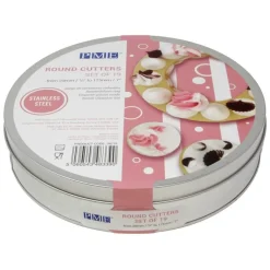 PME Uitstekers Rond Glad RVS 19-delig