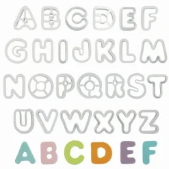 PME Uitstekerset Alfabet set/26