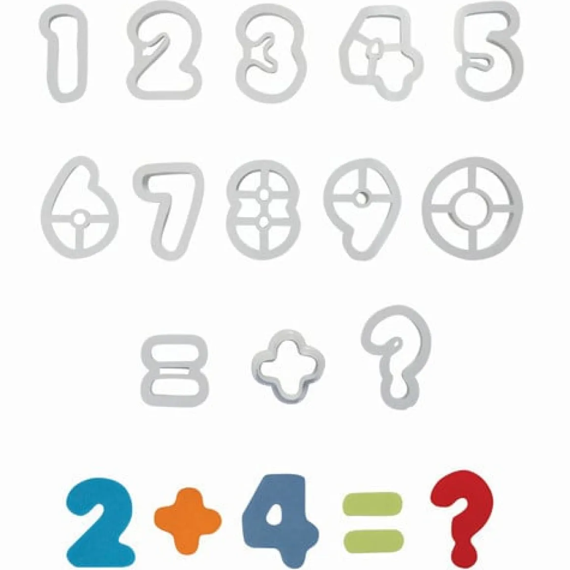 PME Uitstekerset Cijfers set/13