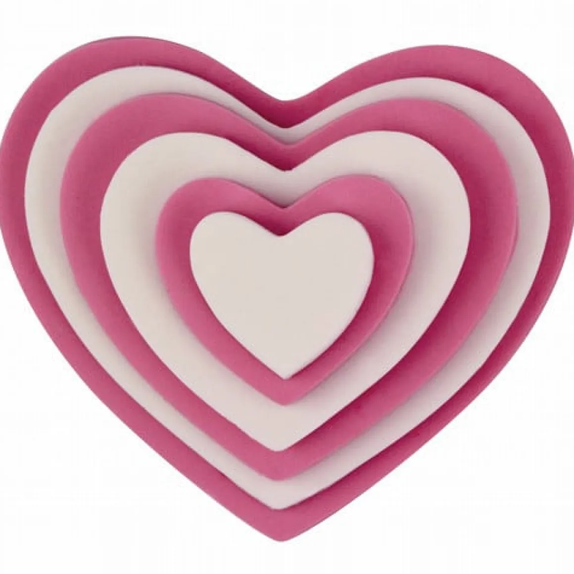 PME Uitstekerset Hart set/6