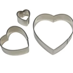 PME Uitstekerset Hartjes set/3