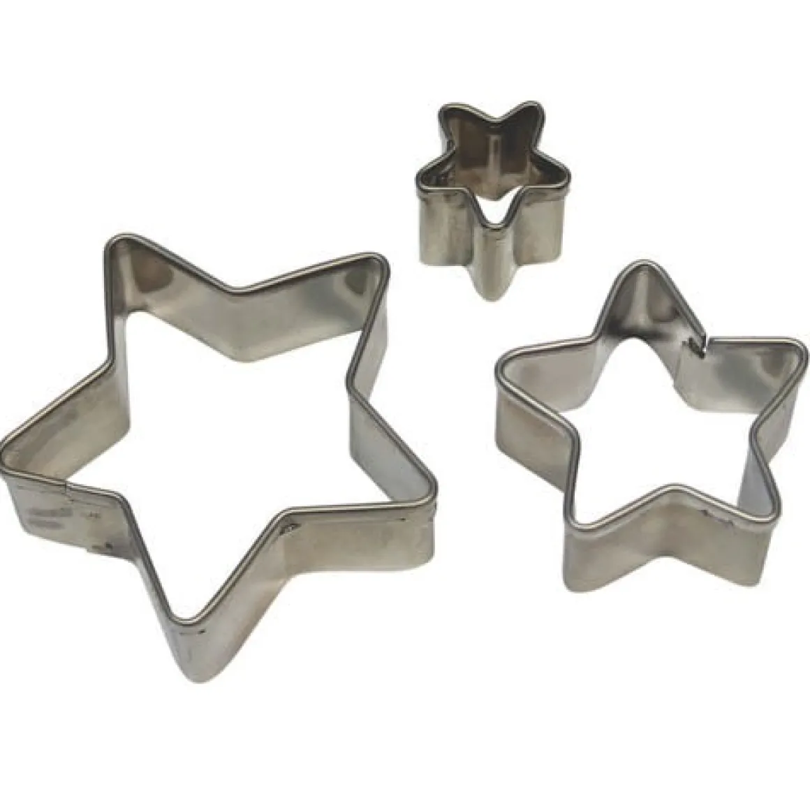 PME Uitstekerset Ster metaal set/3