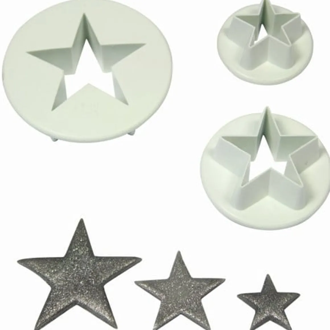 PME Uitstekerset Ster set/3