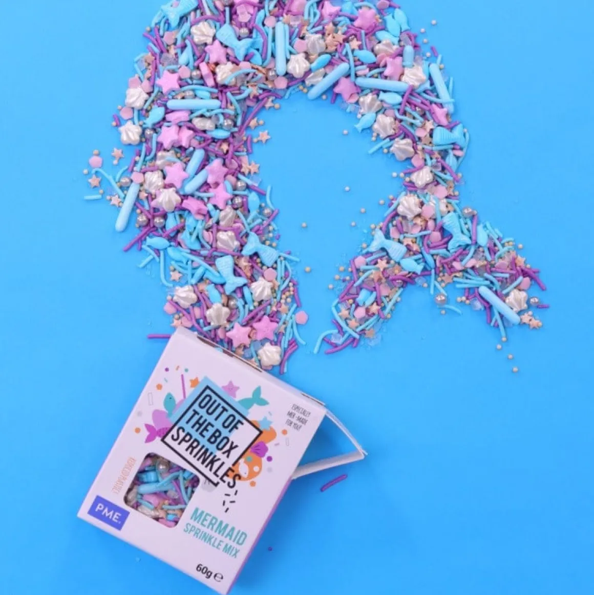 PME Zeemeermin Sprinkle Mix (Out of the Box) 60g