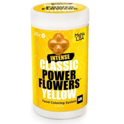 Power Flowers Classic Intense Geel (AZO) 50gr