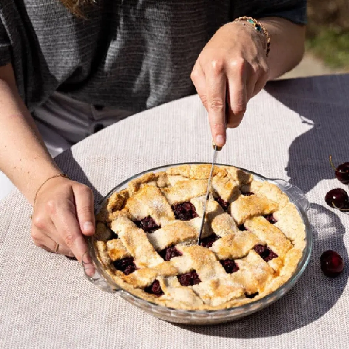 Pyrex Bake & Enjoy Taartvorm met Handgreep 26x23cm