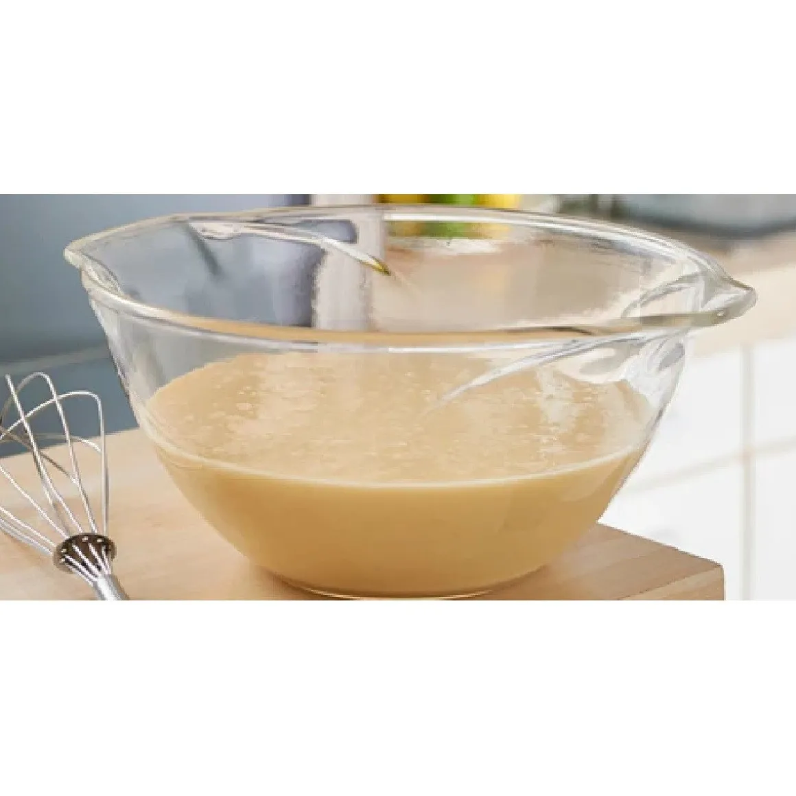 Pyrex Beslagkom Glas Vintage 2,8L (28x23x11cm)